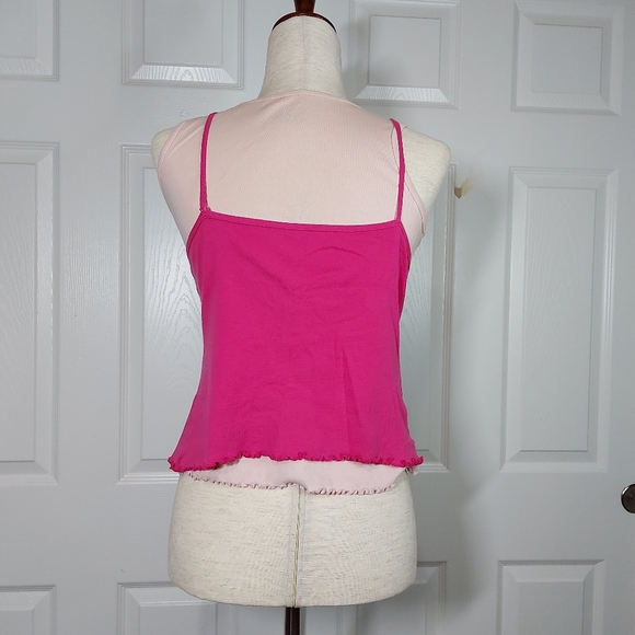 Periscope: pink cami/tanktop | Kids Size:L - Picture 2 of 5